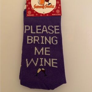 Purple Novelty Socks